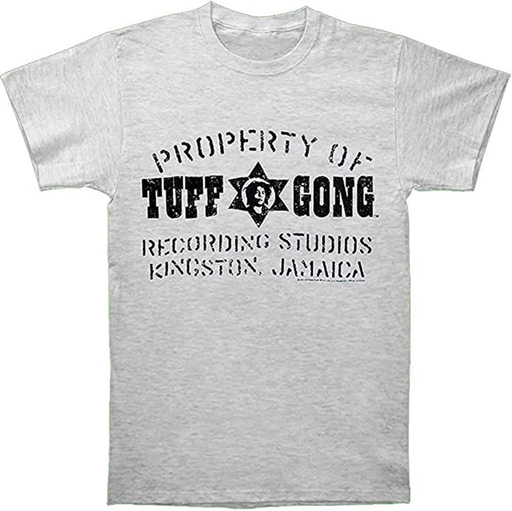 wav of BobMen'S Prop Tuff Gong T-Shirt Heather Gray M