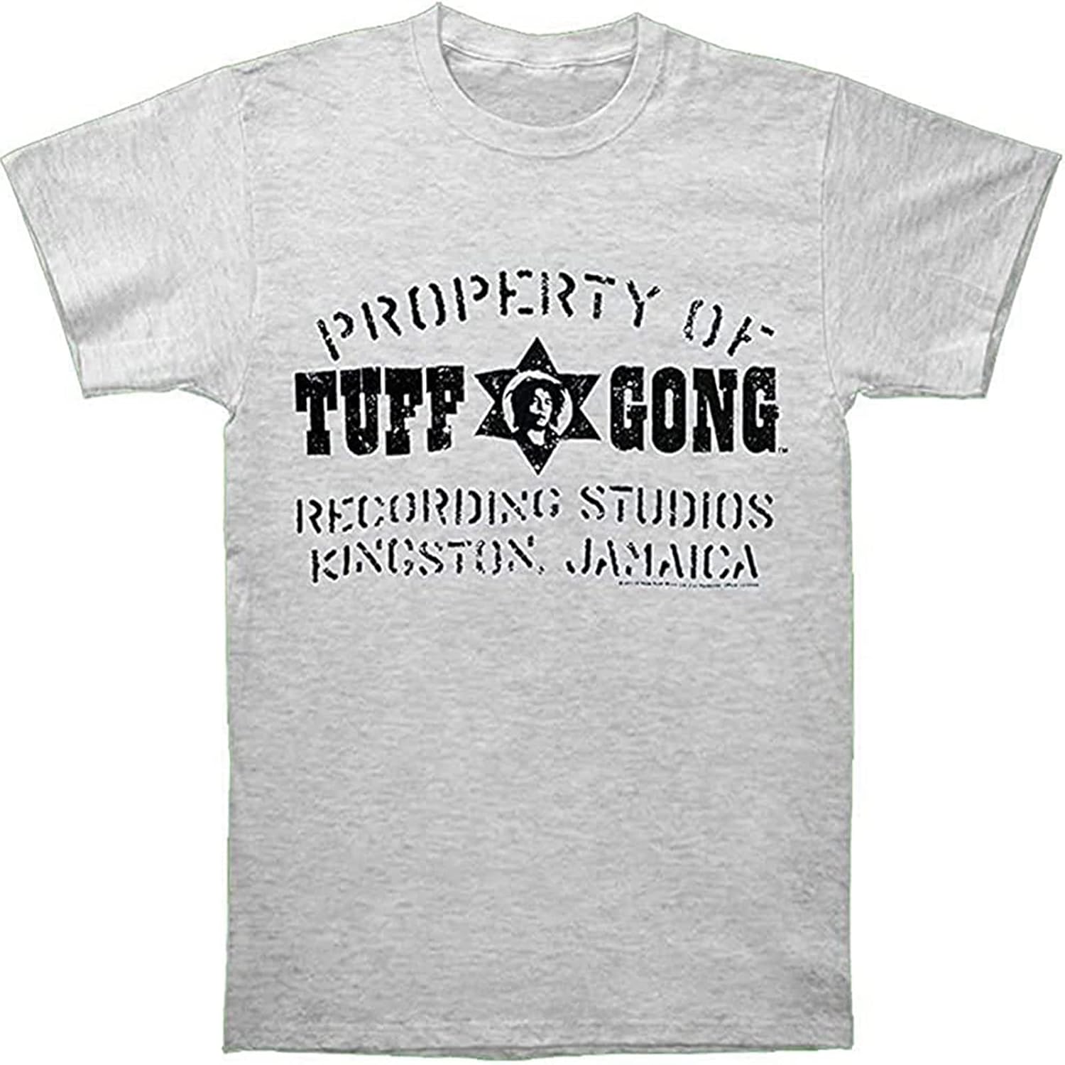 wav of BobMen'S Prop Tuff Gong T-Shirt Heather Gray M